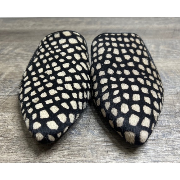 JENNI KAYNE Ponyhair Animal Print Mules - Picture 6 of 8
